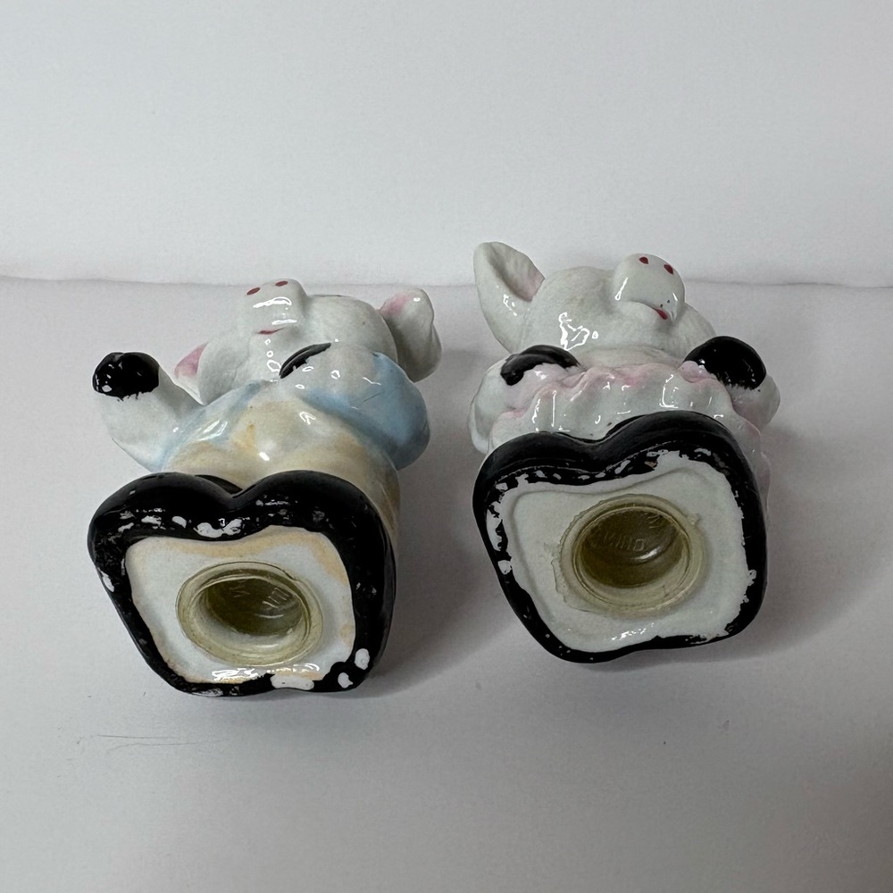 Vintage‎ Mr. Pig And Mrs.Pig Salt and Pepper Shakers - Picture 4 of 4
